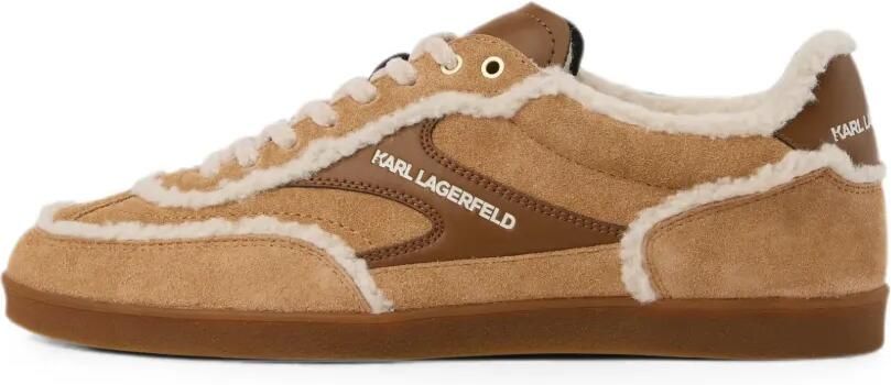 Karl Lagerfeld Kandidate gevoerde sneakers Bruin