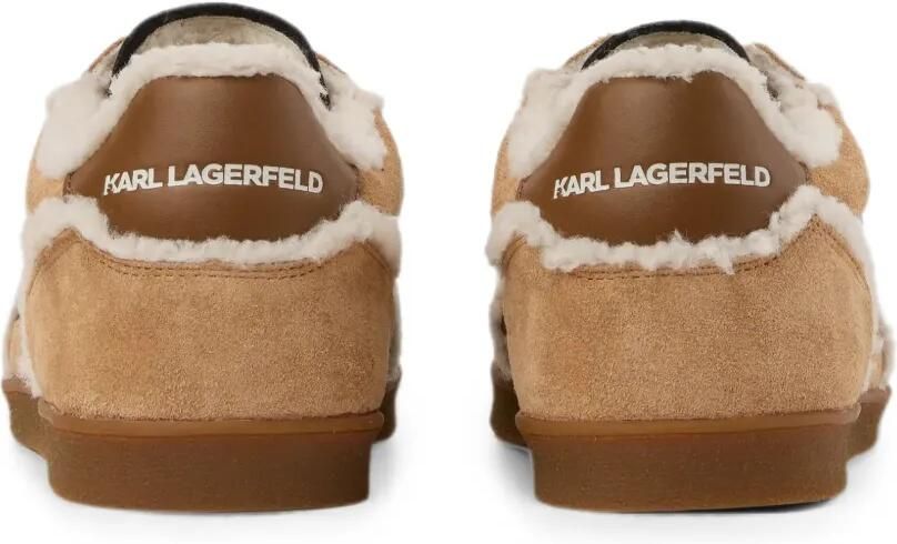 Karl Lagerfeld Kandidate gevoerde sneakers Bruin - Foto 4