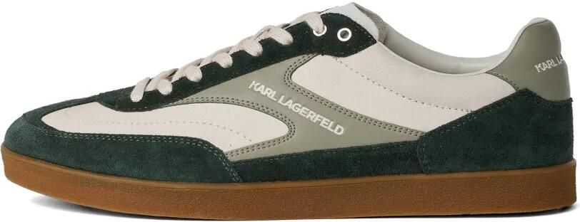 Karl Lagerfeld Kandidate leren sneakers Groen