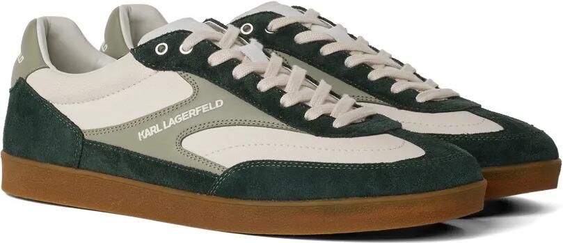 Karl Lagerfeld Kandidate leren sneakers Groen - Foto 4