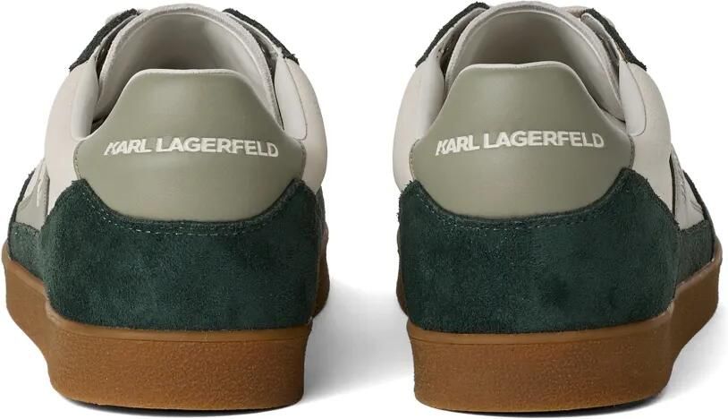 Karl Lagerfeld Kandidate leren sneakers Groen - Foto 3