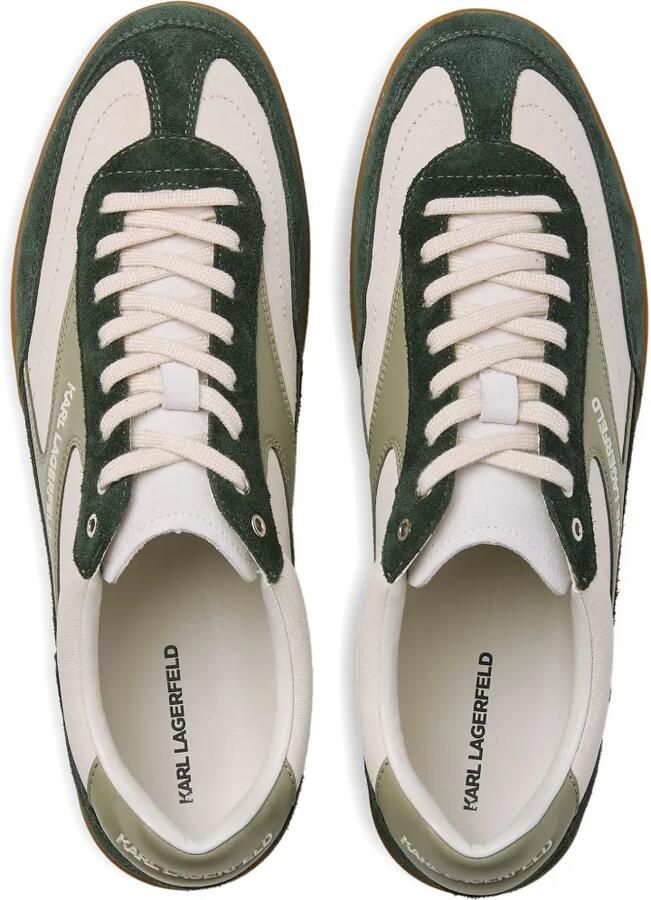 Karl Lagerfeld Kandidate leren sneakers Groen - Foto 2