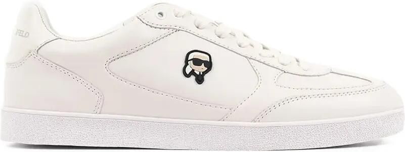 Karl Lagerfeld Kandidate Nft leren sneakers Wit