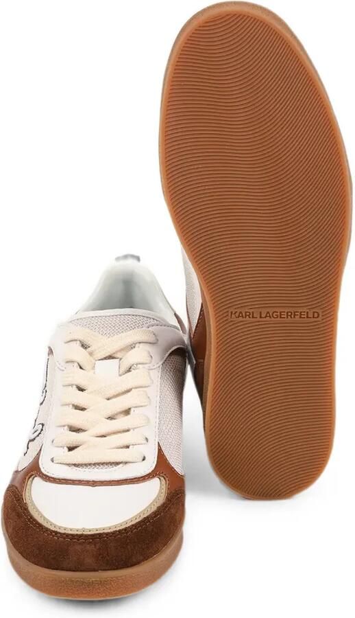 Karl Lagerfeld kandidate signia embroidered sneakers Bruin