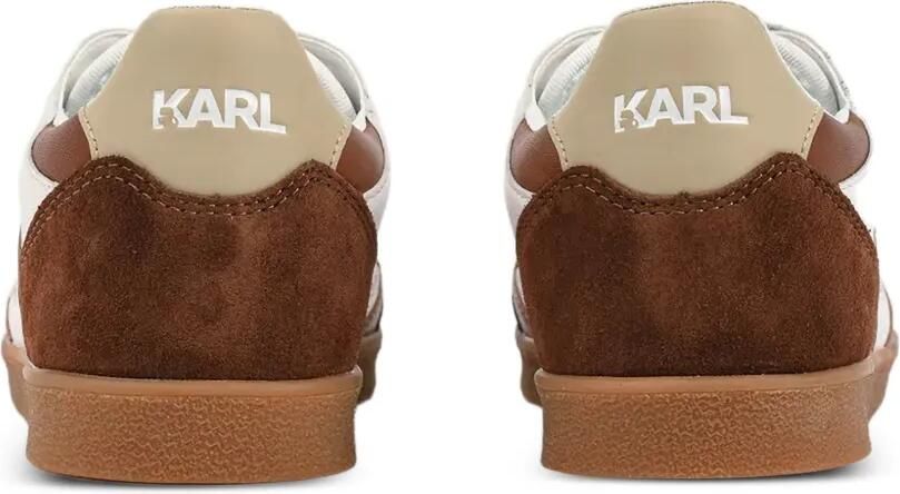 Karl Lagerfeld kandidate signia embroidered sneakers Bruin - Foto 3
