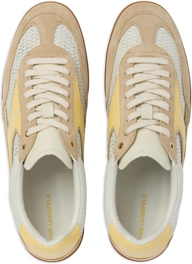 Karl Lagerfeld Kandidate sneakers met mesh Beige - Foto 2