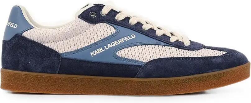 Karl Lagerfeld Kandidate sneakers met mesh Blauw
