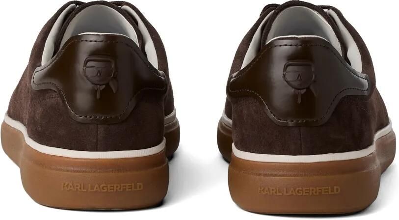 Karl Lagerfeld Kane suède sneakers Bruin - Foto 3