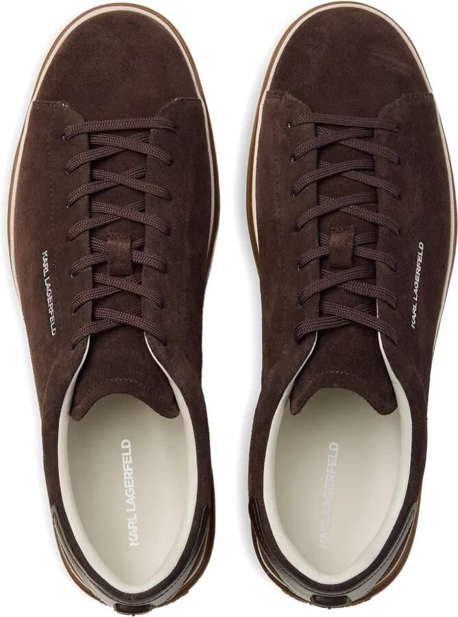 Karl Lagerfeld Kane suède sneakers Bruin - Foto 2