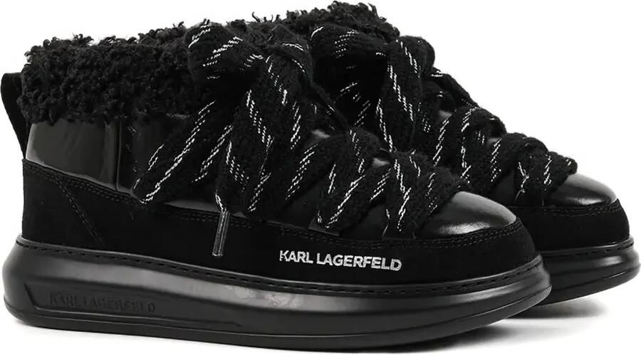 Karl Lagerfeld Kapri Kosi enkellaarzen Zwart