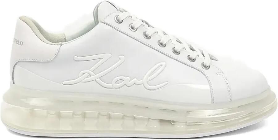 Karl Lagerfeld Kapri Kushion Signia Shine sneakers Wit