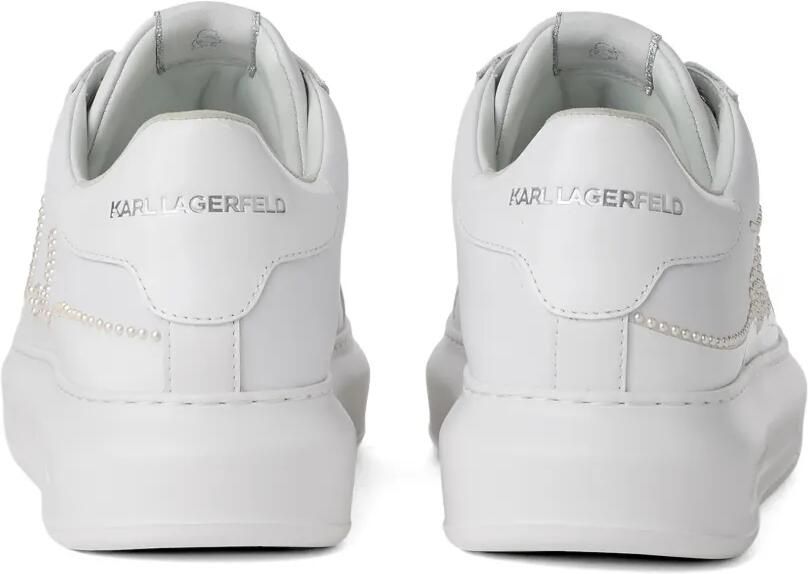 Karl Lagerfeld Kapri Signia sneakers met parel Wit - Foto 3