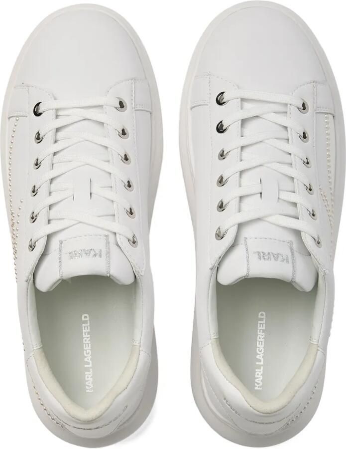 Karl Lagerfeld Kapri Signia sneakers met parel Wit - Foto 2