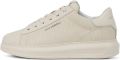 Karl Lagerfeld Kapri sneakers met monogram-reliëf Beige - Beige