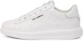 Karl Lagerfeld Kapri sneakers met monogram-reliëf Wit - Wit