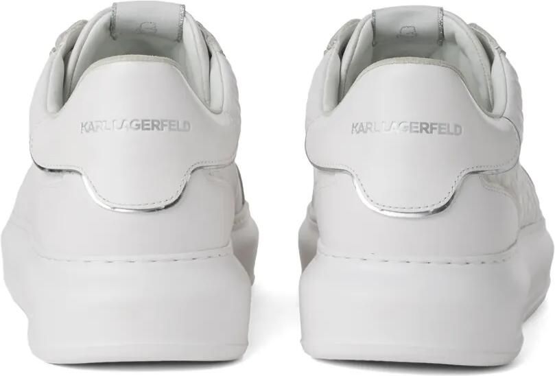 Karl Lagerfeld Kapri sneakers met monogram Wit - Foto 3