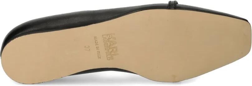 Karl Lagerfeld Karl Signature ballerina's Zwart - Foto 5