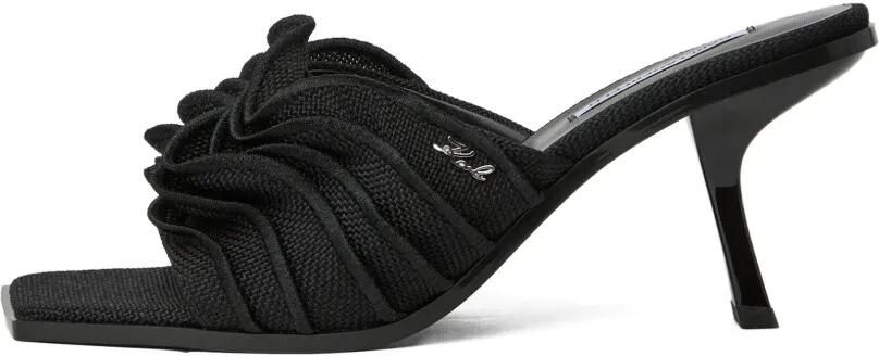 Karl Lagerfeld Karmel Hessian sandalen Zwart - Foto 1