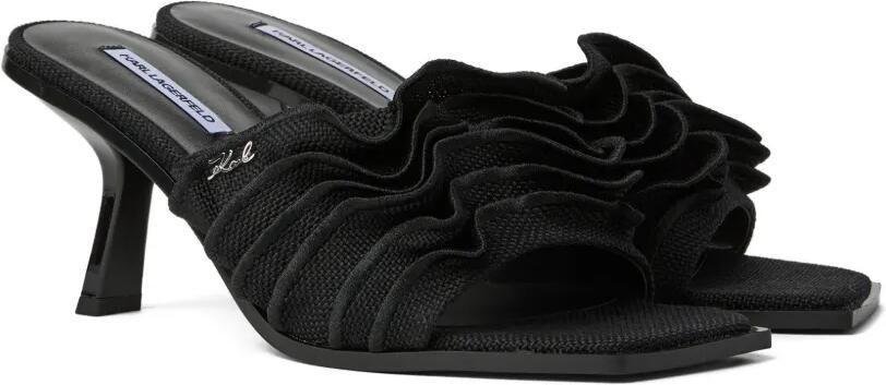 Karl Lagerfeld Karmel Hessian sandalen Zwart - Foto 5