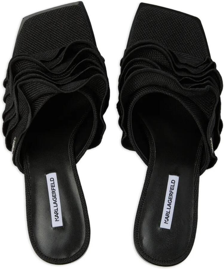 Karl Lagerfeld Karmel Hessian sandalen Zwart - Foto 2