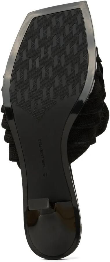 Karl Lagerfeld Karmel Hessian sandalen Zwart - Foto 3