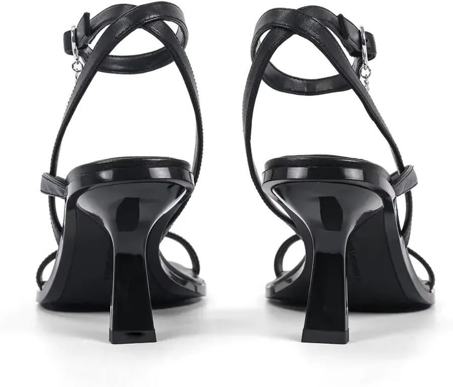 Karl Lagerfeld Karmel sandalen met enkelbandje Zwart - Foto 2