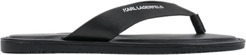 Karl Lagerfeld Kastor IV teenslippers Zwart