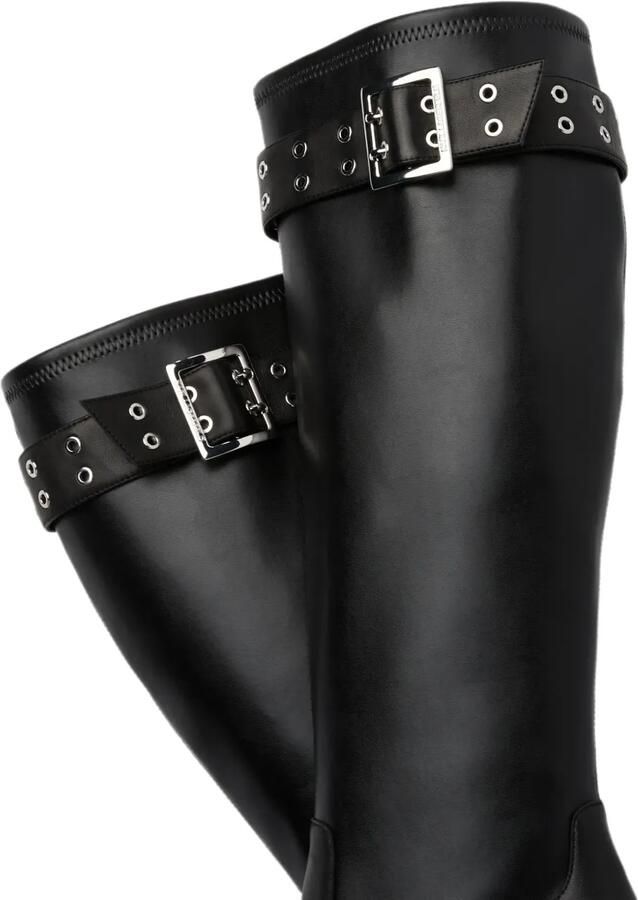 Karl Lagerfeld Kati laarzen met gespbandje Zwart - Foto 3