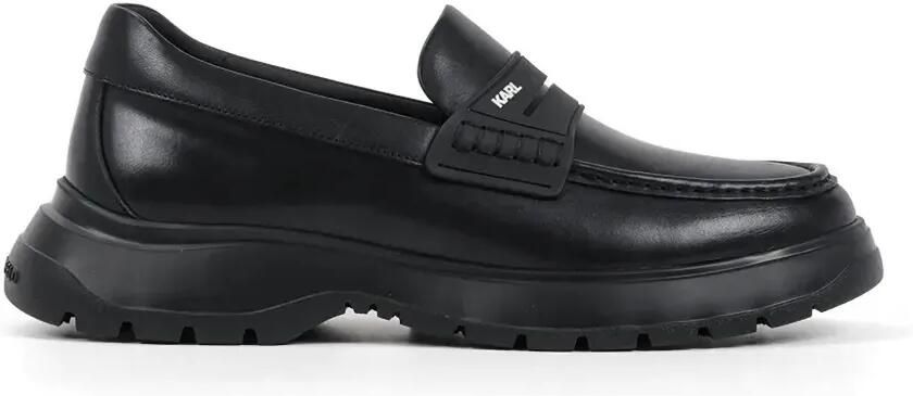 Karl Lagerfeld Keaton Saddle loafers Zwart