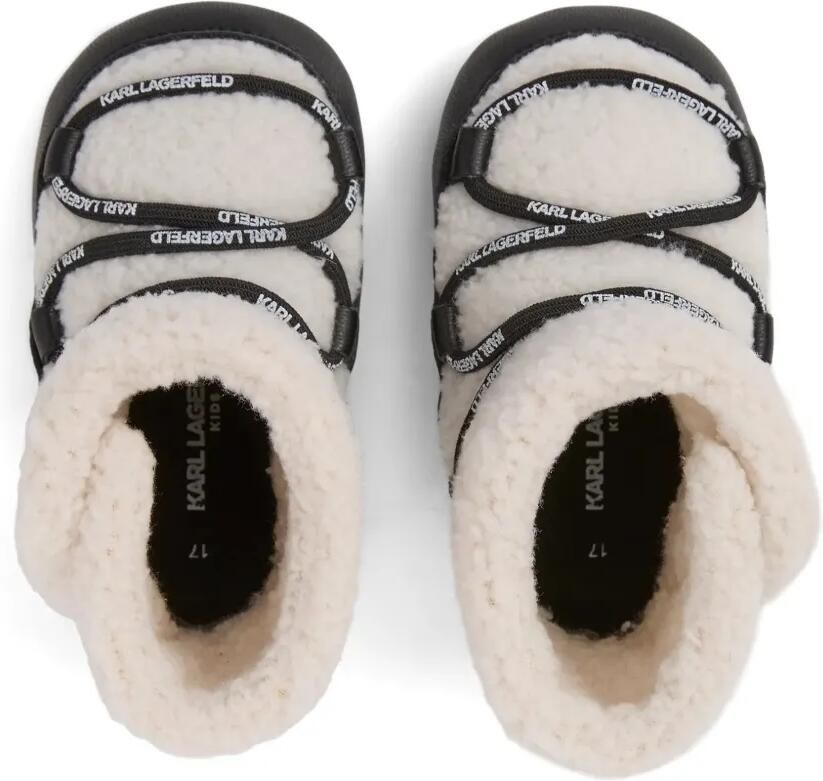 Karl Lagerfeld Kids Lammy slippers Beige - Foto 4