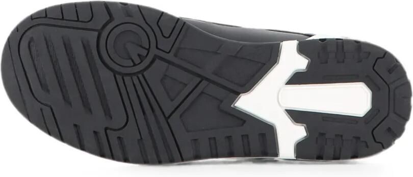 Karl Lagerfeld Kids Leren sneakers met logo-print en vlakken Zwart - Foto 5