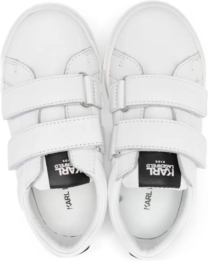 Karl Lagerfeld Kids Leren sneakers Wit - Foto 2