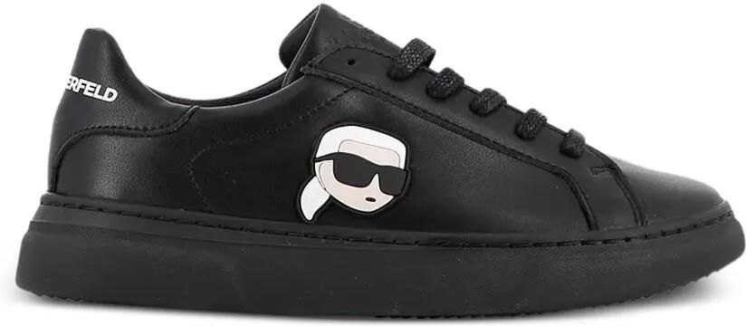Karl Lagerfeld Kids Leren sneakers Zwart - Foto 3