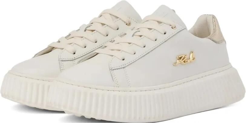 Karl Lagerfeld Kids Sneakers met logo-plakkaat Wit - Foto 5