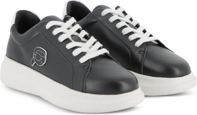 Karl Lagerfeld Kids Sneakers met logo Zwart