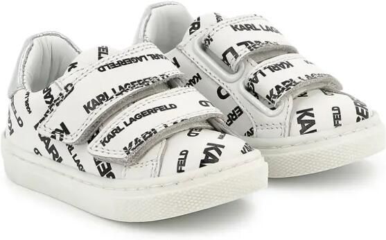 Karl Lagerfeld Kids Sneakers met logoprint Wit