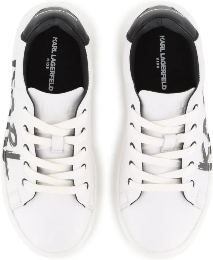 Karl Lagerfeld Kids Sneakers met logoprint Wit - Foto 2