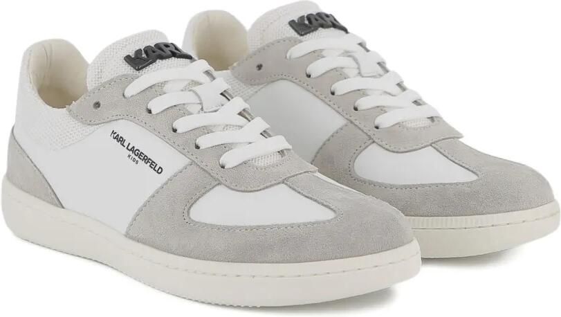 Karl Lagerfeld Kids Sneakers met vlakken Wit