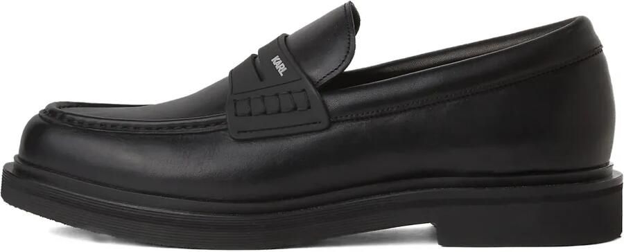 Karl Lagerfeld Kingston Saddle loafers Zwart