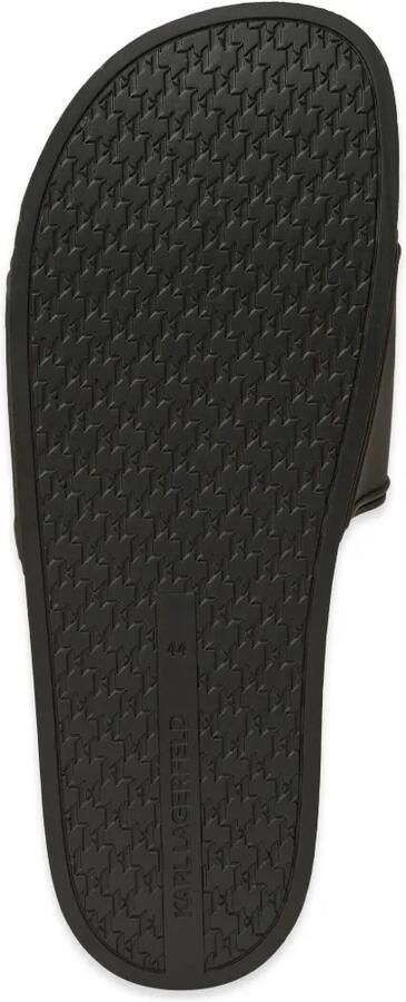 Karl Lagerfeld Kondo II Ikon Relief slippers Zwart - Foto 3