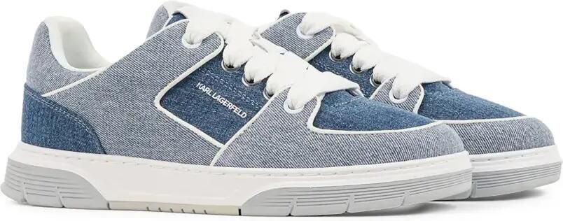 Karl Lagerfeld Kourtney denim sneakers Blauw - Foto 5