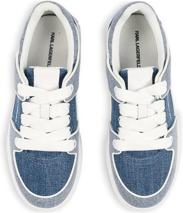 Karl Lagerfeld Kourtney denim sneakers Blauw - Foto 2