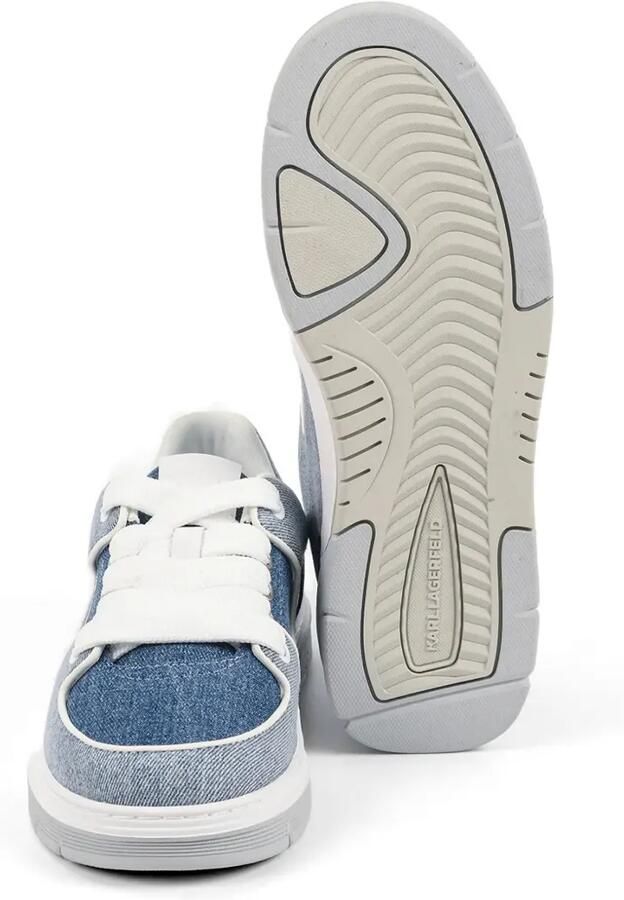 Karl Lagerfeld Kourtney denim sneakers Blauw - Foto 3