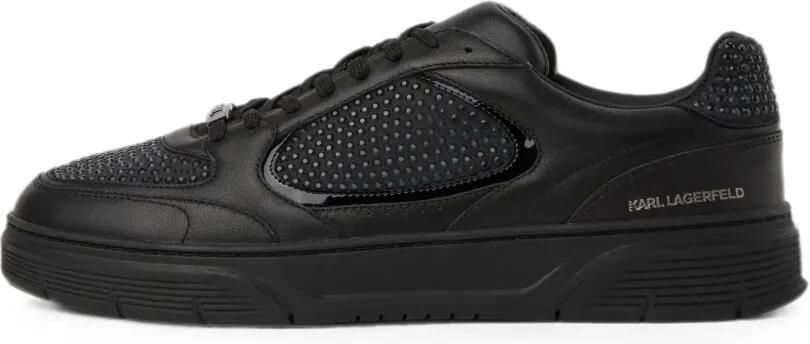 Karl Lagerfeld Kourtney Krust sneakers met stras Zwart