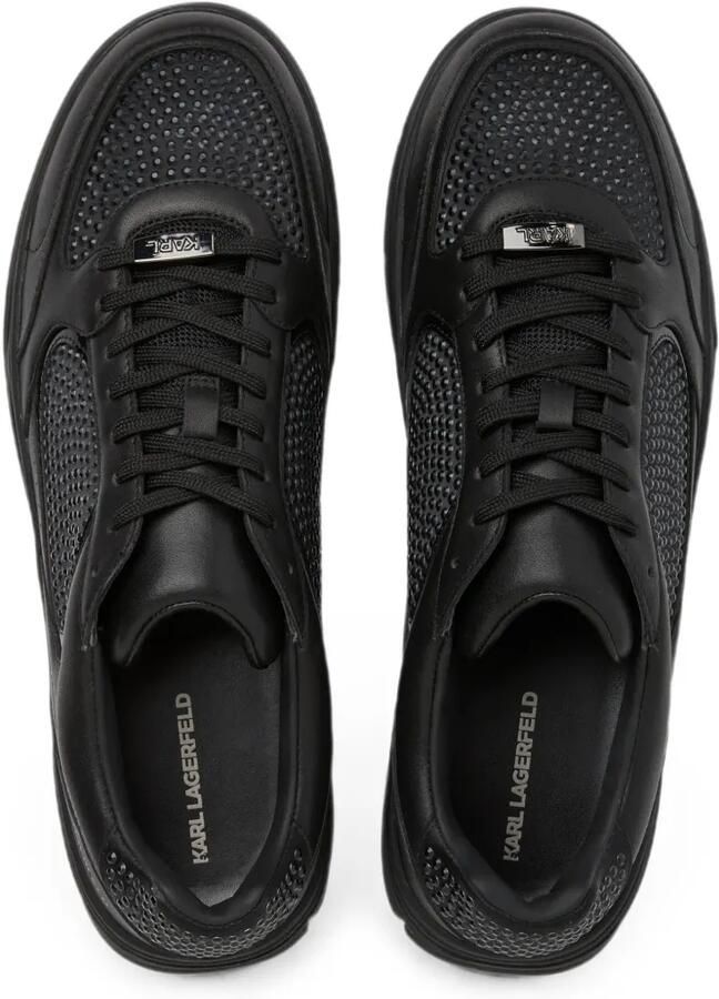 Karl Lagerfeld Kourtney Krust sneakers met stras Zwart - Foto 3