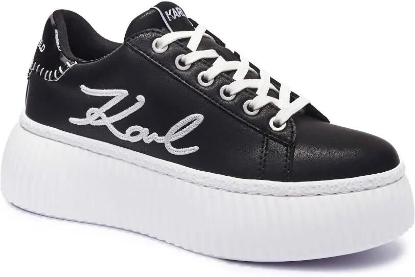 Karl Lagerfeld Kreeper platform sneakers Zwart - Foto 4