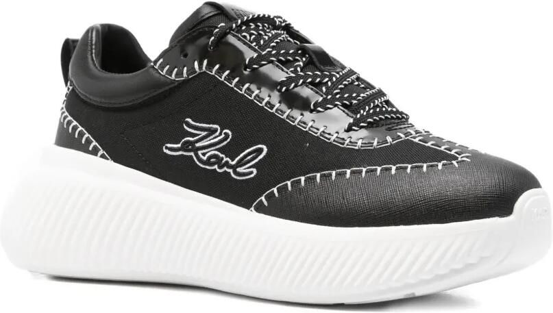 Karl Lagerfeld Kreeper Signia sneakers Zwart - Foto 3
