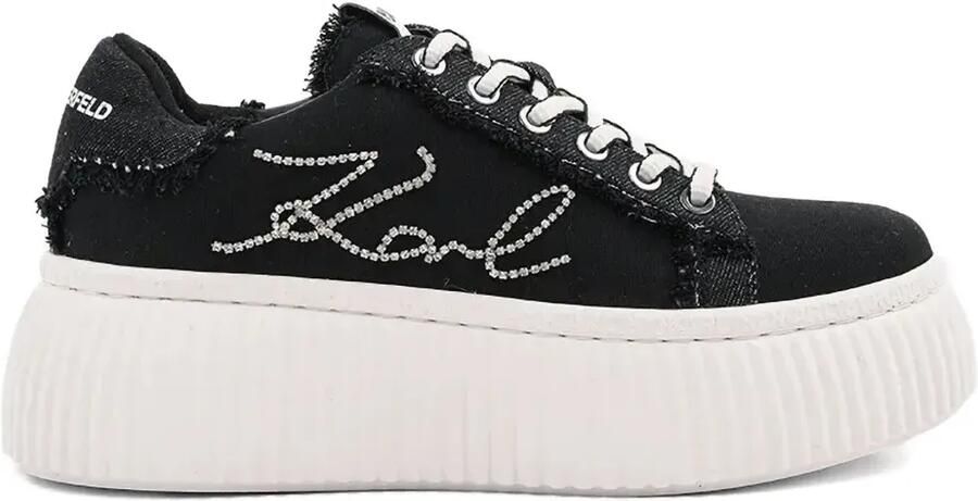 Karl Lagerfeld Kreeper sneakers Zwart