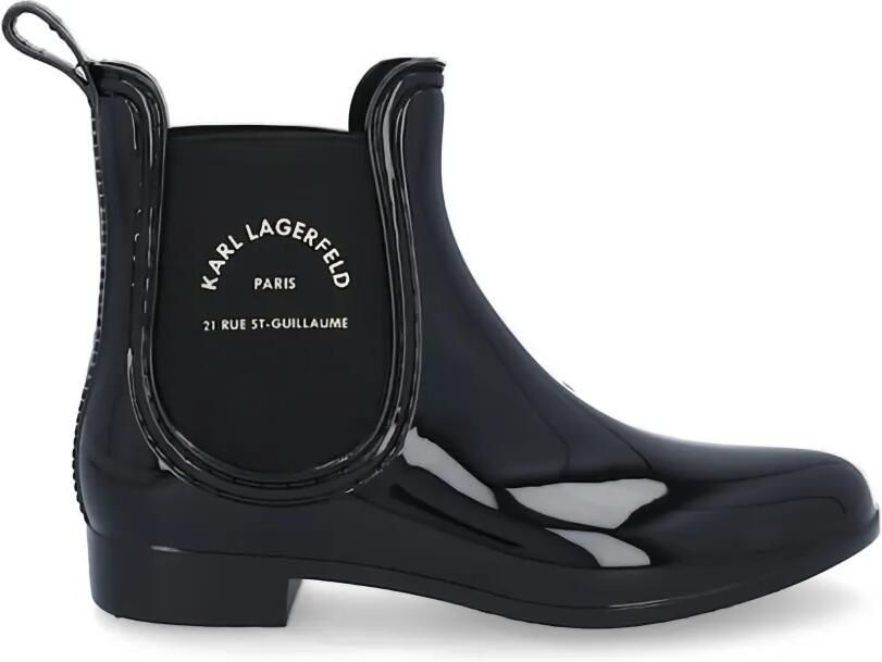 Karl Lagerfeld Laarzen met logo-detail Zwart
