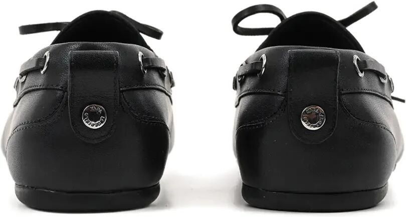 Karl Lagerfeld Leren bootschoenen met veters Zwart - Foto 4